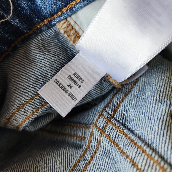 Madewell The Perfect Vintage Jean in Earlside Wash Raw-Hem Edition Size 24 - Picture 6 of 10